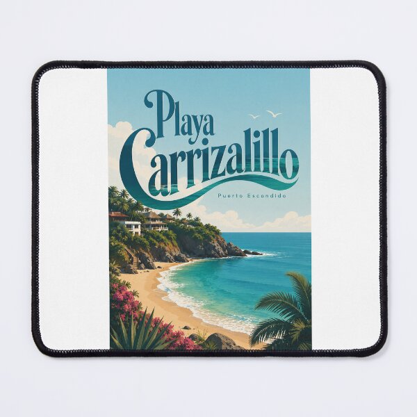 Item preview, Playa Carrizalillo Puerto Escondido Turquoise Cove Oaxaca Mexico designed and sold by Aryabek.