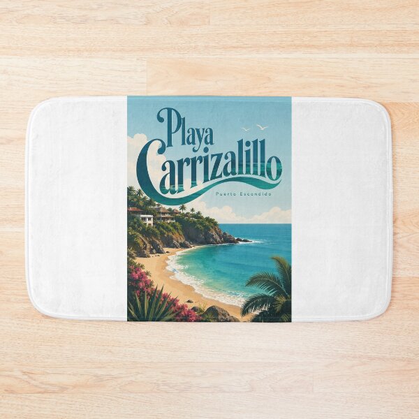 Item preview, Playa Carrizalillo Puerto Escondido Turquoise Cove Oaxaca Mexico designed and sold by Aryabek.