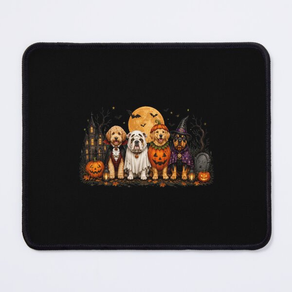 Item preview, Cute Halloween Dog Costumes Vampire Ghost Pumpkin Witch Group designed and sold by leocreatives.
