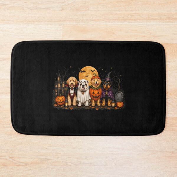 Item preview, Cute Halloween Dog Costumes Vampire Ghost Pumpkin Witch Group designed and sold by leocreatives.