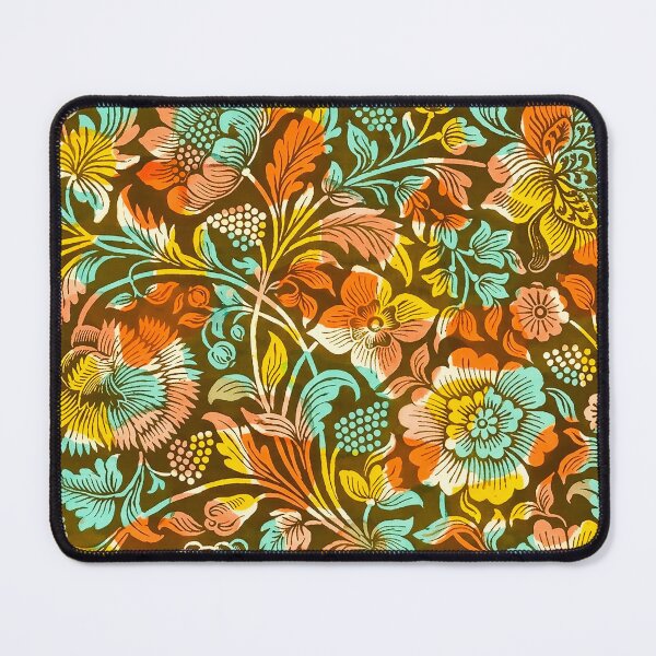 Item preview, Floral Block Print designed and sold by The Ravens Ballad.