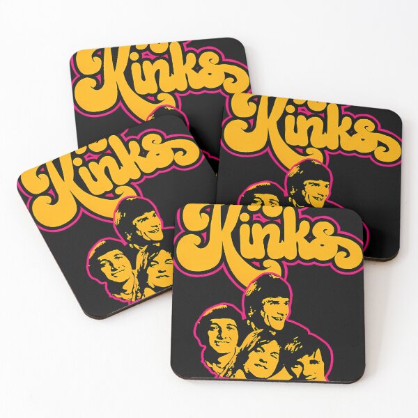 Artikelvorschau, Vierköpfige Band, gelbe Silhouette entworfen und verkauft von AbsurdVibes.