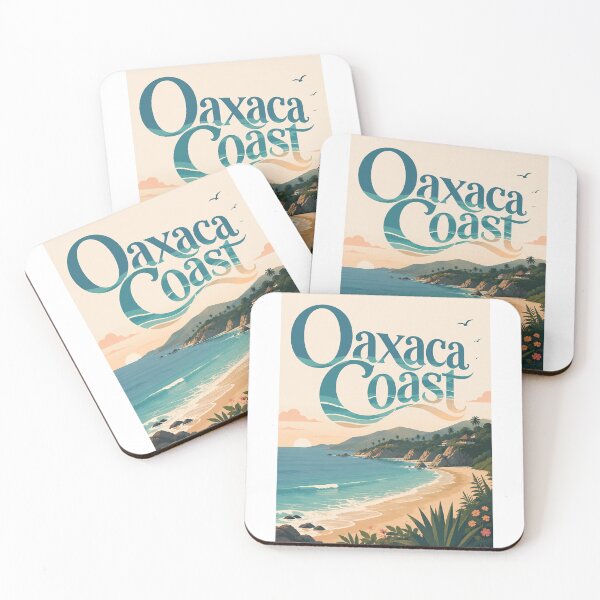 Item preview, Oaxaca Coast Mexico Pacific Shoreline and Tropical Headlands designed and sold by Aryabek.