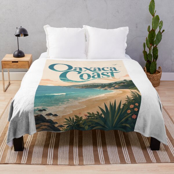 Item preview, Oaxaca Coast Mexico Pacific Shoreline and Tropical Headlands designed and sold by Aryabek.