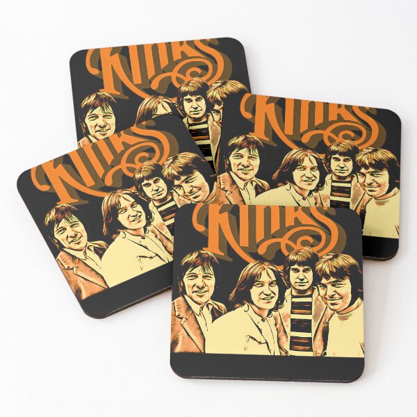 Item preview, Band Four Members Warm Color Illustration designed and sold by AbsurdVibes.
