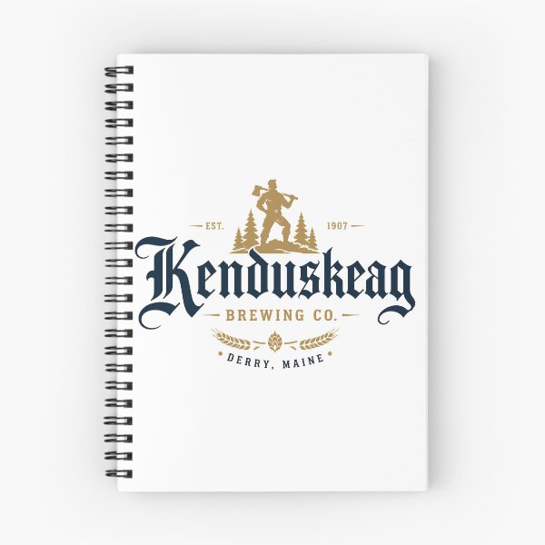 Item preview, Kenduskeag Brewing Co. | Derry Maine Vintage Brewery Logo | IT Inspired Horror Beer Design designed and sold by Extravanganzza.