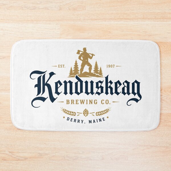 Item preview, Kenduskeag Brewing Co. | Derry Maine Vintage Brewery Logo | IT Inspired Horror Beer Design designed and sold by Extravanganzza.