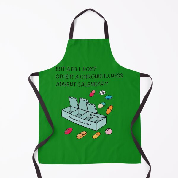 Item preview, Is it a Pill Box?or is it a Chronic Illnesses Advent Calendar? designed and sold by Chronic Illness Awareness Shop.