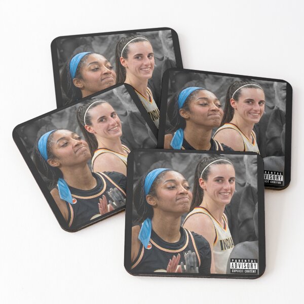Item preview, Funny Fever Moment Angel Reese Caitlin Clark Aliyah Boston Basketball designed and sold by Harmontal.