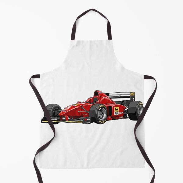 Item preview, 1996 Ferrari F310 Schumacher Vintage F1 Grand Prix Racing Car Illustration designed and sold by Motorline44.