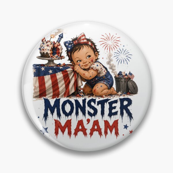 Item preview, July 4th Monster Ma'am designed and sold by woneilmm.