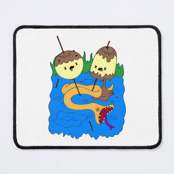 Item preview, Cartoon Treats Skewered Snake Water Scene designed and sold by B4nezz1.