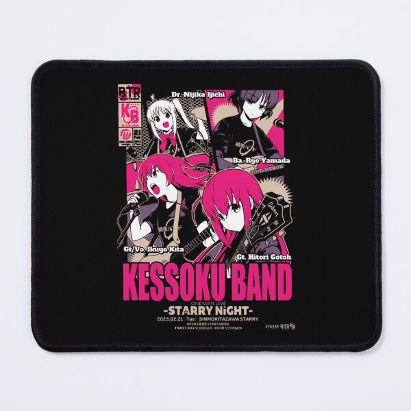 Item preview, Four Panel Anime Band Portrait Poster designed and sold by B4nezz1.
