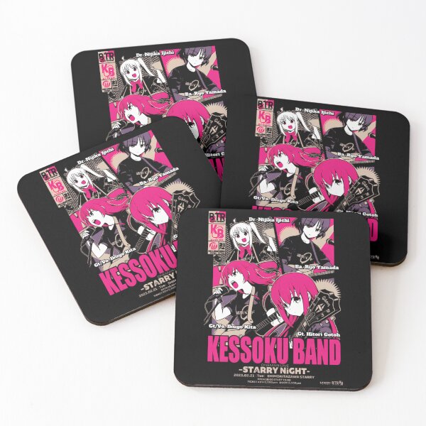 Item preview, Four Panel Anime Band Portrait Poster designed and sold by B4nezz1.