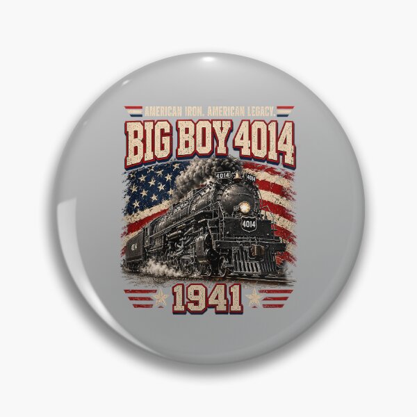 Item preview, Big Boy 4014 Vintage Steam Locomotive Railroad Train Engine designed and sold by ArleneRowe.