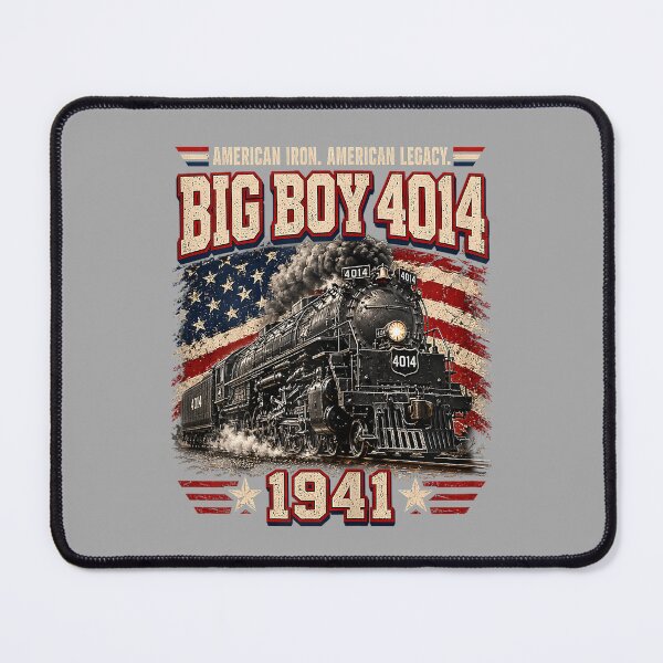 Item preview, Big Boy 4014 Vintage Steam Locomotive Railroad Train Engine designed and sold by ArleneRowe.