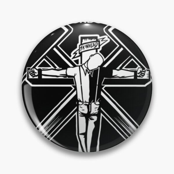 Item preview, London Skinhead Cross Hammer designed and sold by ChromeStreet.