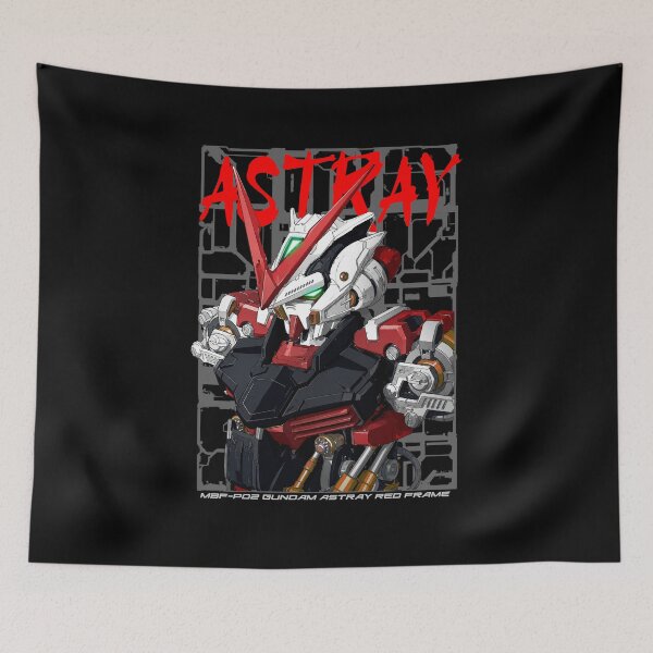 Item preview, MBF-P02 Gundam Astray Red Frame vector gundam builder illustration designed and sold by sabartgunpla.