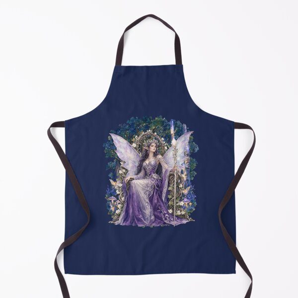 Item preview, Purple Fairy Queen on Throne Dark Fantasy Aesthetic designed and sold by aliyeus.