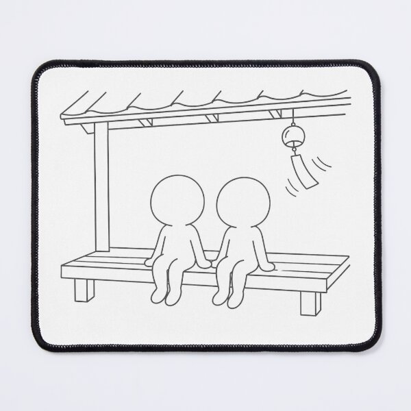 Item preview, Japanese Summer Wind Chime & Engawa Veranda designed and sold by japan-picto.