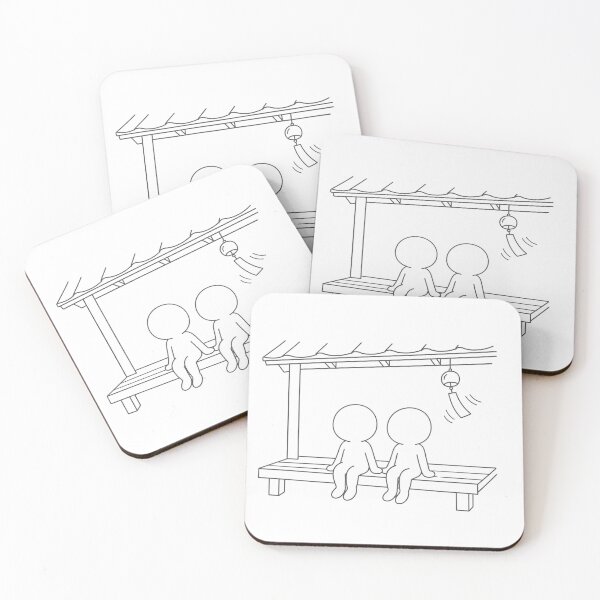 Item preview, Japanese Summer Wind Chime & Engawa Veranda designed and sold by japan-picto.