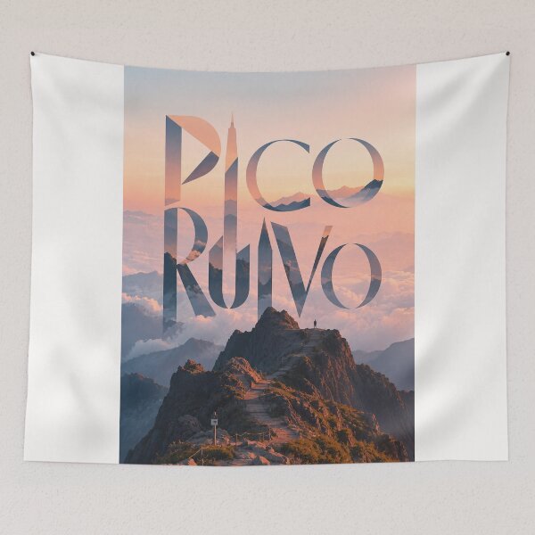 Item preview, Pico Ruivo Madeira Summit Trail Above the Clouds at Sunrise designed and sold by Places On Earth.