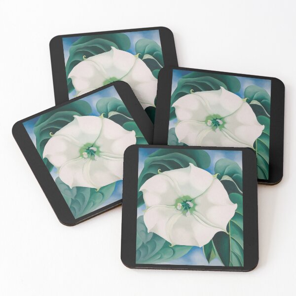 Item preview, Georgia Okeeffe Flowers Floral designed and sold by Foxintheloart.