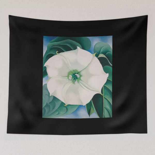 Item preview, Georgia Okeeffe Flowers Floral designed and sold by Foxintheloart.