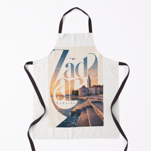 Item preview, Zadar Croatia Adriatic Waterfront at Sunset beside Historic Old Town designed and sold by Places On Earth.