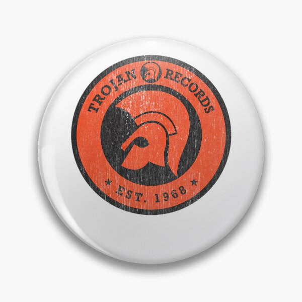 Item preview, Spartan Helmet Emblem Circular Crest Orange Black designed and sold by Manjari Khare.