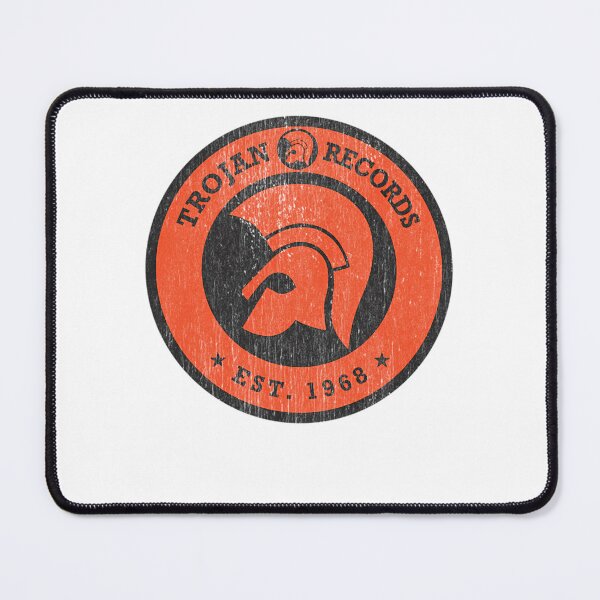 Item preview, Spartan Helmet Emblem Circular Crest Orange Black designed and sold by Manjari Khare.