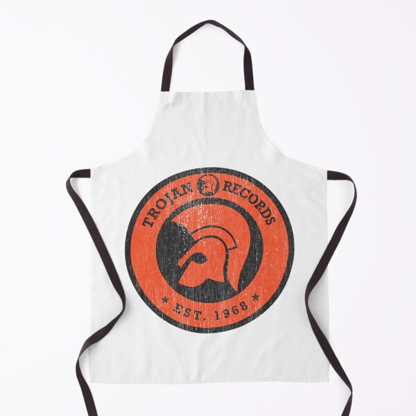 Item preview, Spartan Helmet Emblem Circular Crest Orange Black designed and sold by Manjari Khare.