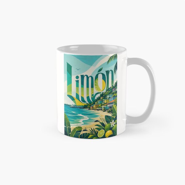 Item preview, Limón Costa Rica Caribbean Shore with Tropical Hillside Homes designed and sold by Places On Earth.
