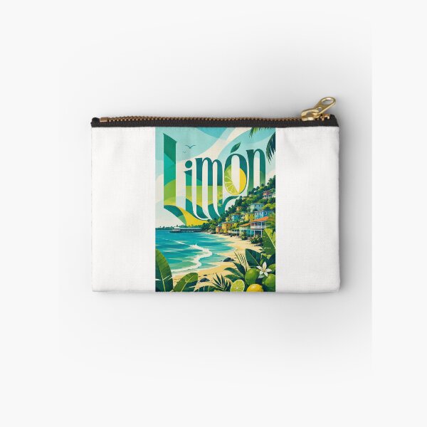 Item preview, Limón Costa Rica Caribbean Shore with Tropical Hillside Homes designed and sold by Places On Earth.
