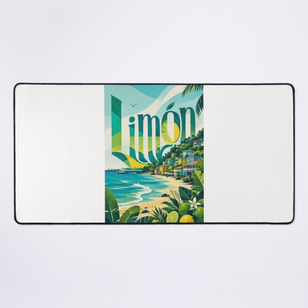 Item preview, Limón Costa Rica Caribbean Shore with Tropical Hillside Homes designed and sold by Places On Earth.