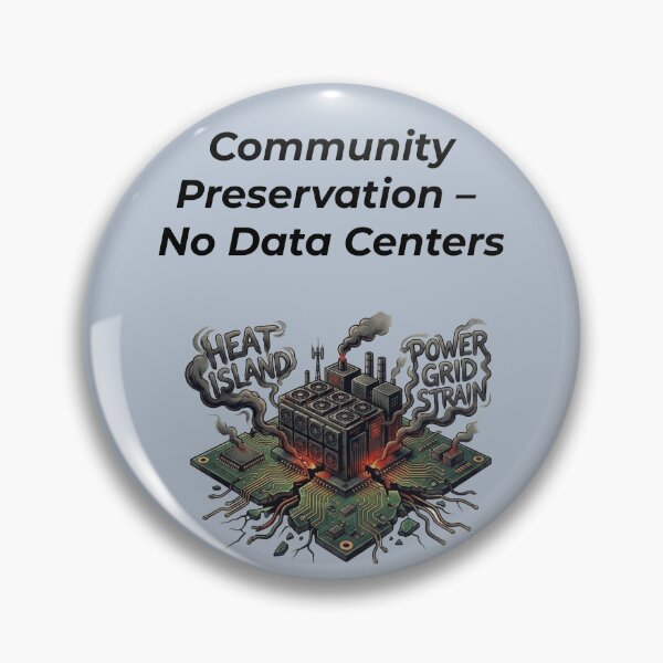Item preview, Community Preservation – No Data Centers designed and sold by Tws-Tees.