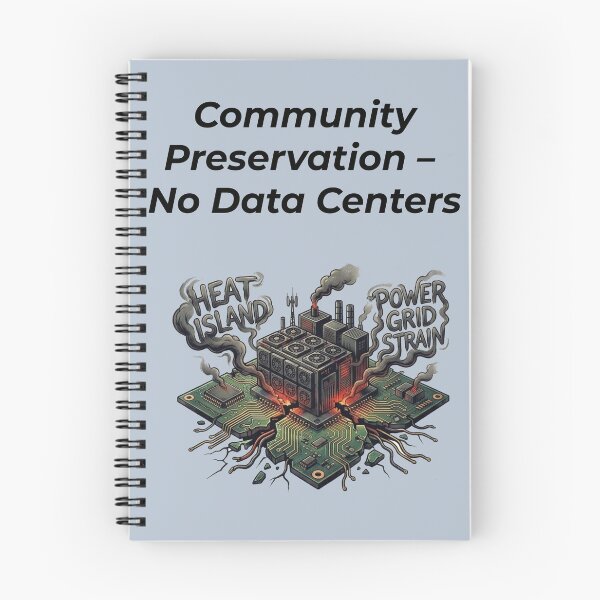 Item preview, Community Preservation – No Data Centers designed and sold by Tws-Tees.