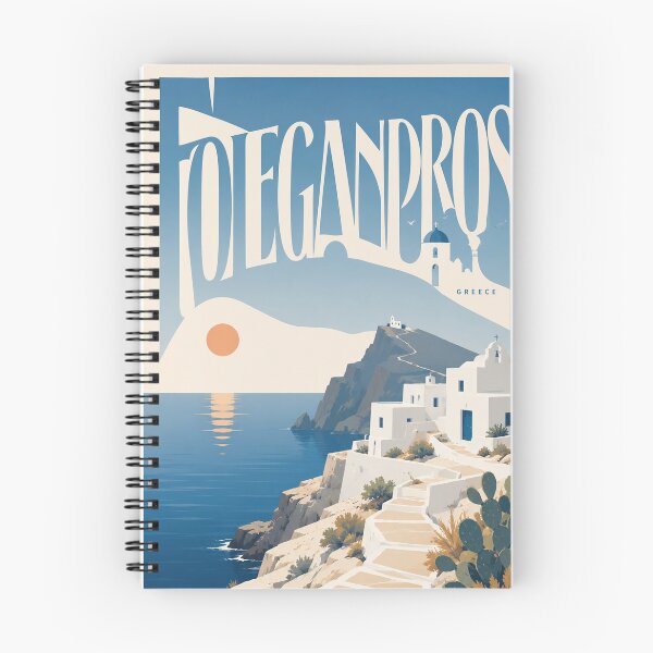 Item preview, Folegandros Greece Cyclades Cliffside Village above the Aegean Sea designed and sold by Places On Earth.