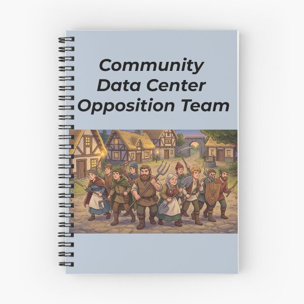 Item preview, Community Data Center Opposition Team-2 designed and sold by Tws-Tees.