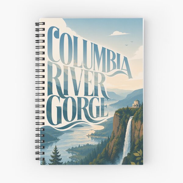 Item preview, Columbia River Gorge Oregon Waterfall and Cascade Cliffs designed and sold by Places On Earth.