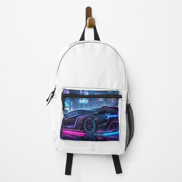 Item preview, Neo-Tokyo Cyberpunk Hypercar: Neon Nights Future Speed Art designed and sold by AkilaCreations .