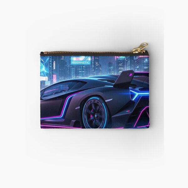 Item preview, Neo-Tokyo Cyberpunk Hypercar: Neon Nights Future Speed Art designed and sold by AkilaCreations .