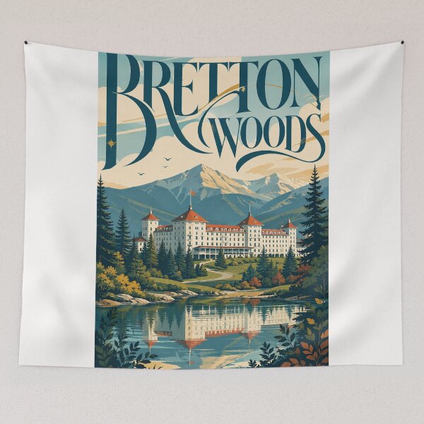 Item preview, Bretton Woods New Hampshire White Mountains Grand Resort designed and sold by Places On Earth.