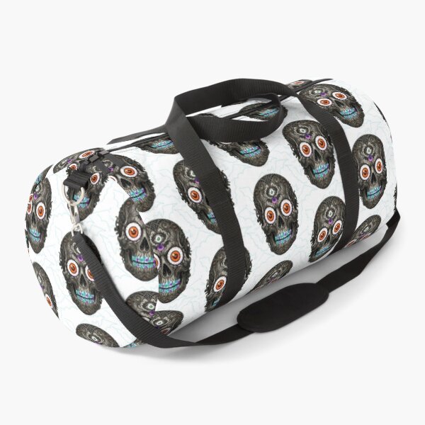 Item preview, Gothic Ornate Skull with Braces and Multiple Eyeballs Halloween Illustration designed and sold by VibranPalette.