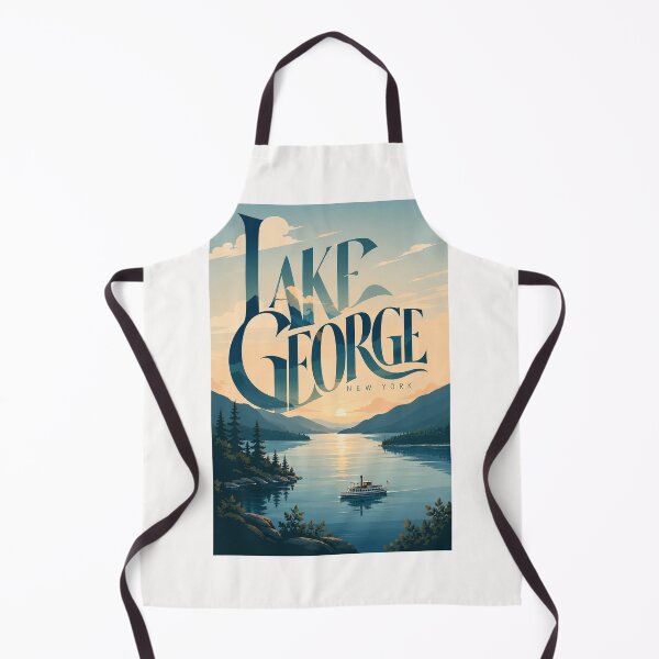 Item preview, Lake George New York Adirondack Sunset and Steamboat Waters designed and sold by Places On Earth.