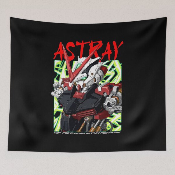 Item preview, MBF-P02 Gundam Astray Red Frame vector anime mecha design illustration digital  designed and sold by sabartgunpla.