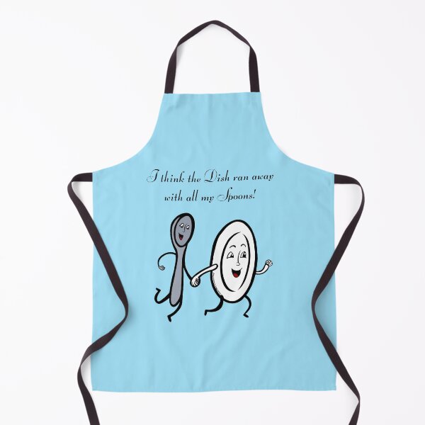 Item preview, I think the dish ran away with all my spoons designed and sold by Chronic Illness Awareness Shop.