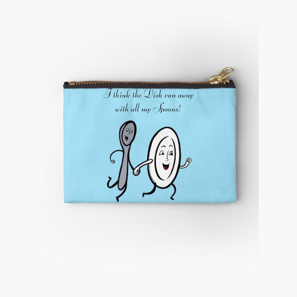 Item preview, I think the dish ran away with all my spoons designed and sold by Chronic Illness Awareness Shop.