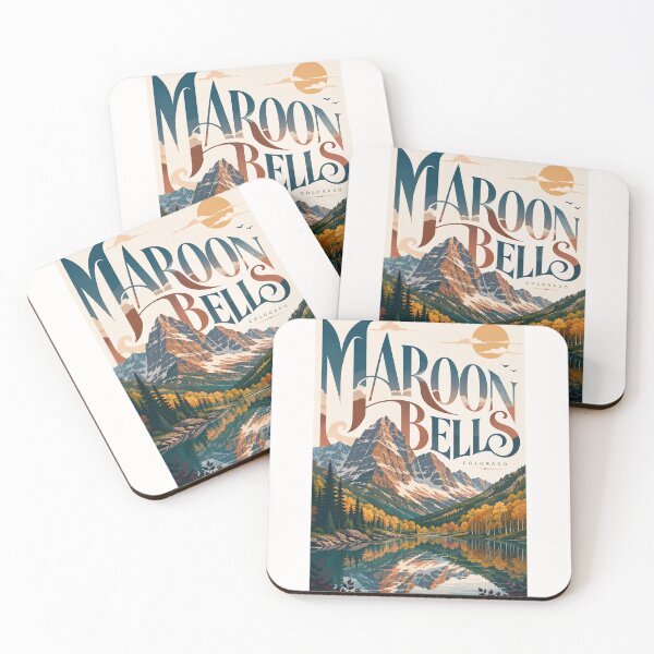 Item preview, Maroon Bells Colorado Aspen Highlands and Alpine Lake designed and sold by Places On Earth.