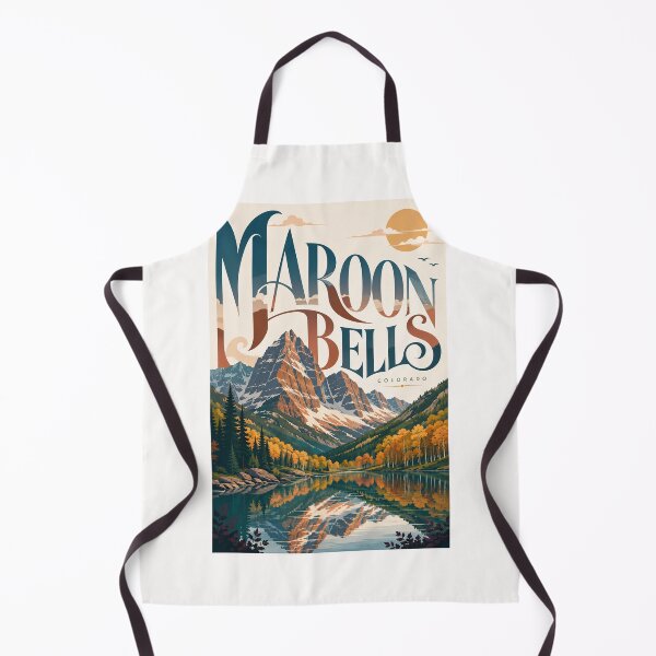 Item preview, Maroon Bells Colorado Aspen Highlands and Alpine Lake designed and sold by Places On Earth.